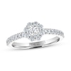 Thumbnail Image 0 of THE LEO Diamond Engagement Ring 1/2 ct tw Round-cut 14K White Gold