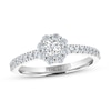 Thumbnail Image 1 of THE LEO Diamond Engagement Ring 1/2 ct tw Round-cut 14K White Gold