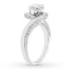 Diamond Engagement Ring 7/8 ct tw 10K White Gold