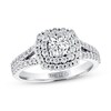 Thumbnail Image 0 of THE LEO Diamond Engagement Ring 1 ct tw Round-cut 14K White Gold