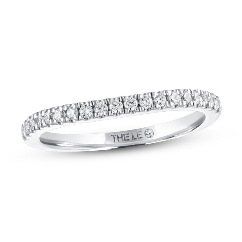 Main Image 1 of THE LEO Diamond Wedding Band 1/5 ct tw 14K White Gold