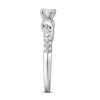 Diamond Engagement Ring 5/8 ct tw Round-cut 14K White Gold