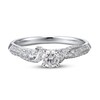Diamond Engagement Ring 5/8 ct tw Round-cut 14K White Gold