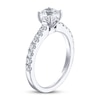 Thumbnail Image 1 of THE LEO Diamond Engagement Ring 1-1/8 ct tw Round-cut 14K White Gold