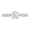 Thumbnail Image 2 of THE LEO Diamond Engagement Ring 1-1/8 ct tw Round-cut 14K White Gold