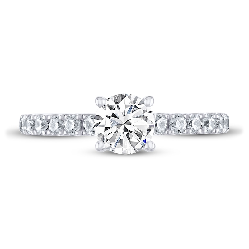 THE LEO Diamond Engagement Ring 1-1/8 ct tw Round-cut 14K White Gold