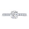 Thumbnail Image 1 of THE LEO Diamond Engagement Ring 1-3/8 ct tw Round-cut 14K White Gold