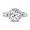 THE LEO Diamond Engagement Ring 1-7/8 ct tw Round-cut 14K White Gold