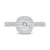 Thumbnail Image 3 of Lab-Grown Diamonds Engagement Ring 1 ct tw Round-cut 14K White Gold