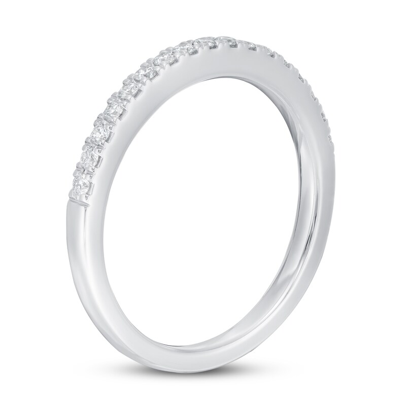 Lab-Created Diamonds by KAY Wedding Band 1/5 ct tw 14K White Gold