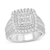 Thumbnail Image 0 of Diamond Engagement Ring 2 ct tw Princess & Round-cut 10K White Gold