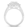 Thumbnail Image 1 of Diamond Engagement Ring 2 ct tw Princess & Round-cut 10K White Gold