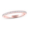 THE LEO Diamond Wedding Band 1/5 ct tw Round-cut 14K Rose Gold