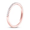 THE LEO Diamond Wedding Band 1/5 ct tw Round-cut 14K Rose Gold