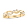 Thumbnail Image 1 of THE LEO Diamond Wedding Band 1/5 ct tw Round-cut 14K Yellow Gold