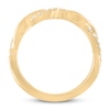 Thumbnail Image 2 of THE LEO Diamond Wedding Band 1/5 ct tw Round-cut 14K Yellow Gold