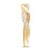 Thumbnail Image 3 of THE LEO Diamond Wedding Band 1/5 ct tw Round-cut 14K Yellow Gold