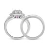 Diamond Bridal Set 3/8 ct tw 10K White Gold