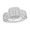 Thumbnail Image 0 of Diamond Engagement Ring 1/2 ct tw Round-cut 10K White Gold