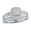 Diamond Bridal Set 1/2 ct tw Round-cut 10K White Gold
