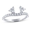 THE LEO Diamond Enhancer Ring 1/2 ct tw Round-cut 14K White Gold