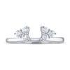 THE LEO Diamond Enhancer Ring 1/3 ct tw Round-cut 14K White Gold