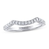 Thumbnail Image 0 of THE LEO Diamond Wedding Band 1/5 ct tw Round-cut 14K White Gold