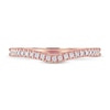 Adrianna Papell Diamond Wedding Band 1/8 ct tw Round-cut 14K Rose Gold