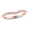 Adrianna Papell Diamond Wedding Band 1/8 ct tw Round-cut 14K Rose Gold