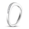 Adrianna Papell Diamond Wedding Band 1/8 ct tw Round-cut 14K White Gold