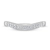 Adrianna Papell Diamond Wedding Band 1/8 ct tw Round-cut 14K White Gold