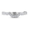 Adrianna Papell Diamond Wedding Band 1/6 ct tw Round-cut 14K White Gold