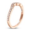 Adrianna Papell Diamond Wedding Band 1/5 ct tw Round-cut 14K Rose Gold