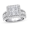 Thumbnail Image 0 of Diamond Engagement Ring 4 ct tw Princess & Round 14K White Gold