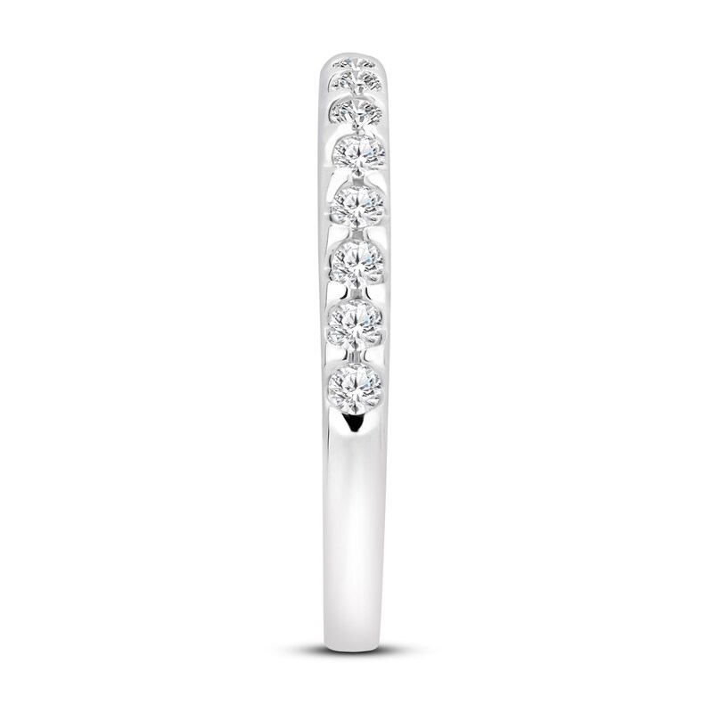 Main Image 3 of Adore Diamond Anniversary Ring 1/2 ct tw Round-cut 14K White Gold