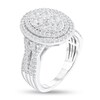 Diamond Engagement Ring 1-1/2 ct tw Round-cut 14K White Gold
