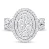 Thumbnail Image 2 of Diamond Engagement Ring 1-1/2 ct tw Round-cut 14K White Gold