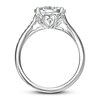 Thumbnail Image 2 of Multi-Stone Diamond Engagement Ring 1 ct tw Round-cut 14K White Gold