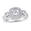 Thumbnail Image 1 of Three-Stone Diamond Engagement Ring 1-5/8 ct tw 14K White Gold