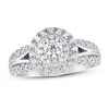 Thumbnail Image 1 of Adore Diamond Engagement Ring 1-1/4 ct tw Round-cut 14K White Gold
