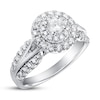 Thumbnail Image 2 of Adore Diamond Engagement Ring 1-1/4 ct tw Round-cut 14K White Gold