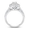 Thumbnail Image 4 of Adore Diamond Engagement Ring 1-1/4 ct tw Round-cut 14K White Gold