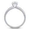 Lab-Created Diamonds by KAY Round-Cut Engagement Ring 1-1/4 ct tw 14K White Gold