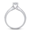 Thumbnail Image 2 of Lab-Created Diamonds by KAY Oval-Cut Engagement Ring 1-1/4 ct tw 14K White Gold