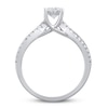 Thumbnail Image 3 of Lab-Grown Diamonds Oval-Cut Engagement Ring 1-1/4 ct tw 14K White Gold