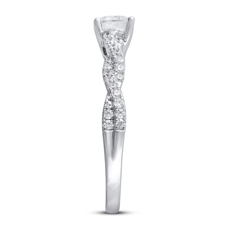 Lab-Created Diamonds by KAY Engagement Ring 1 ct tw 14K White Gold