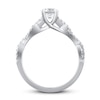 Thumbnail Image 3 of Lab-Grown Diamonds Engagement Ring 1 ct tw 14K White Gold