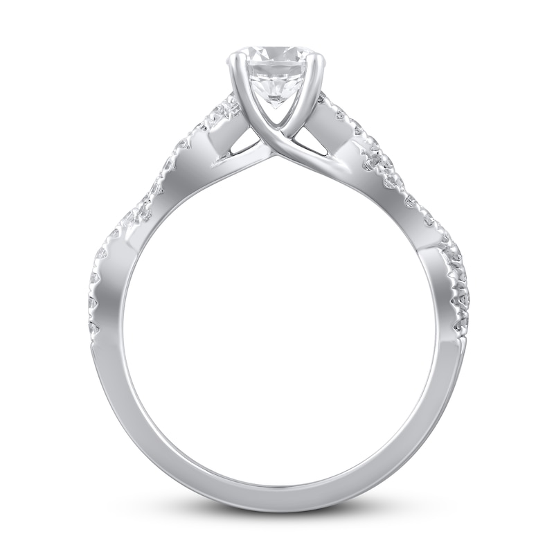 Lab-Created Diamonds by KAY Engagement Ring 1 ct tw 14K White Gold