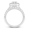 Thumbnail Image 1 of Diamond Bridal Set 1-7/8 ct tw Round-cut 14K White Gold