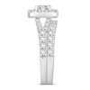 Thumbnail Image 2 of Diamond Bridal Set 1-7/8 ct tw Round-cut 14K White Gold